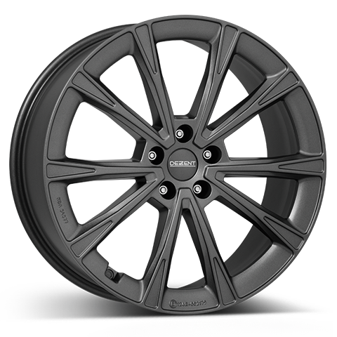 DEZENT AR graphite 9.5x19, 5x114,3, ET 45, 64,1