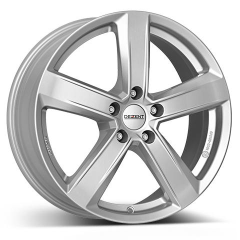 Levně DEZENT TU silver 6x15, 5x112, ET 43, 57,1