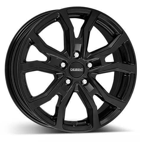 DEZENT TV-Trailer black 6.5x17, 5x112, ET 30,05, 66,6