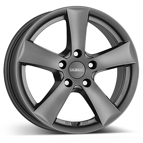 DEZENT TX graphite 6.5x16, 5x115, ET 41, 70,2 DEZENT