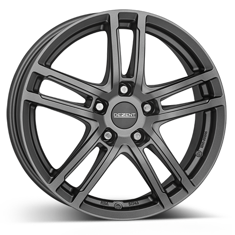 DEZENT TZ graphite 8x19, 5x115, ET 46, 70,2 DEZENT