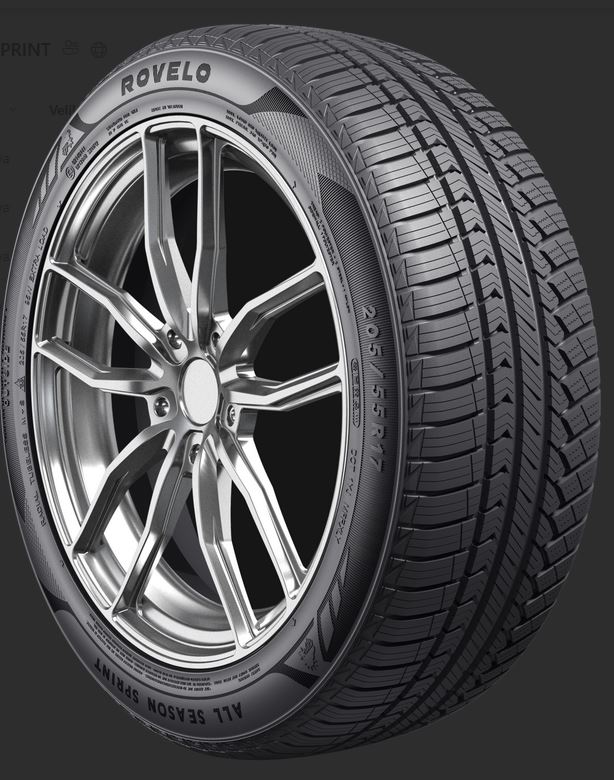 225/45R19 96W, Rovelo, ALL SEASON SPRINT XL M+S 3PMSF