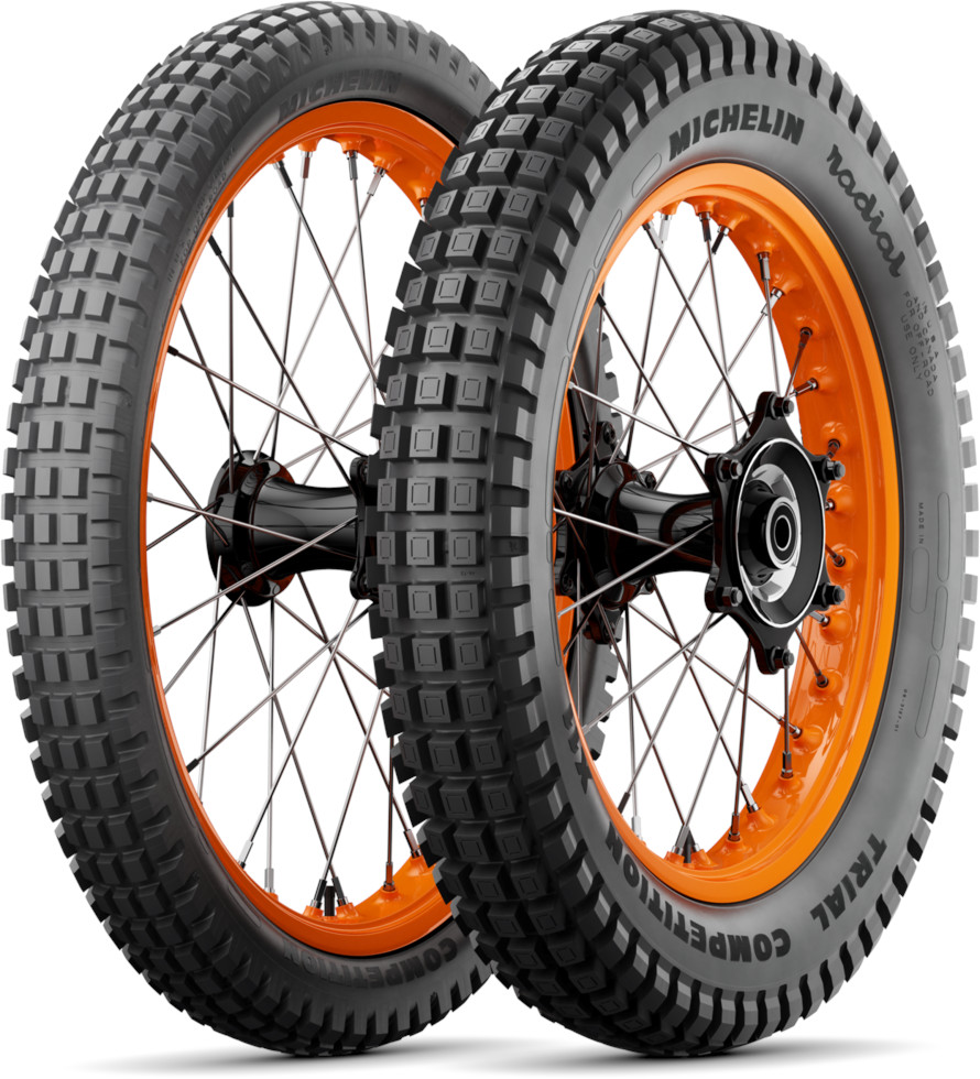 2.75/80R21 45M, Michelin, TRIAL COMPETITION front TT