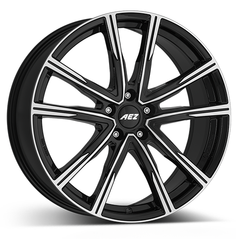 Alu kola AEZ Montreal dark 8×20 5×108 ET55