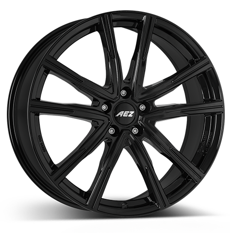 Alu kola AEZ Montreal black 7×19 5×108 ET38