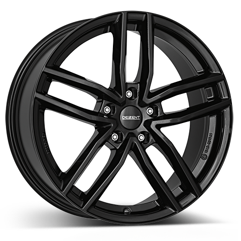 Alu kola Dezent TR black 7×17 5×100 ET45