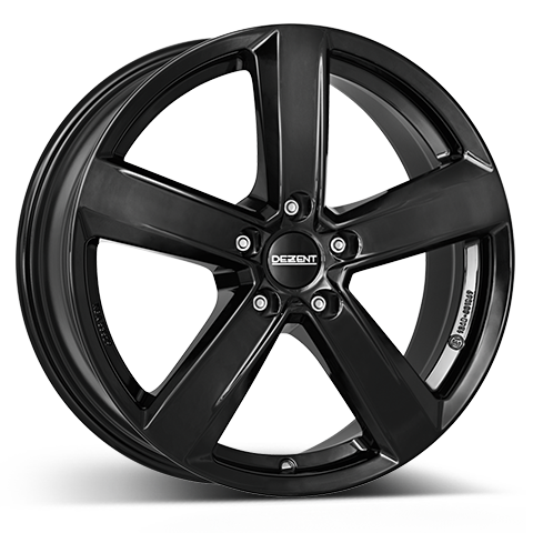 Alu kola Dezent TU black 6,5×17 5×100 ET50