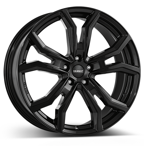 Alu kola Dezent TV black 7,5×18 5×108 ET49