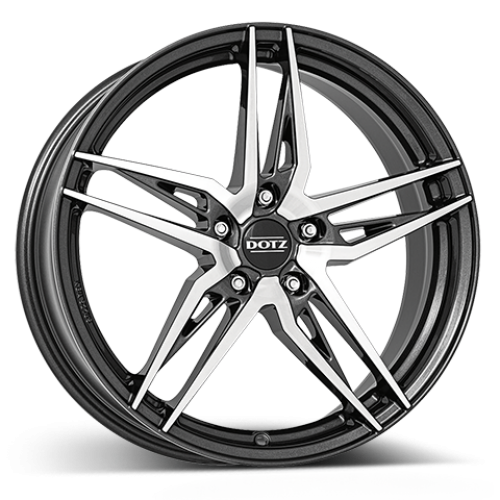 DOTZ Interlagos dark 7.5x19, 5x112, ET 51, 57,1 DOTZ Interlagos dark 7.5x19, 5x112, ET 51, 57,1