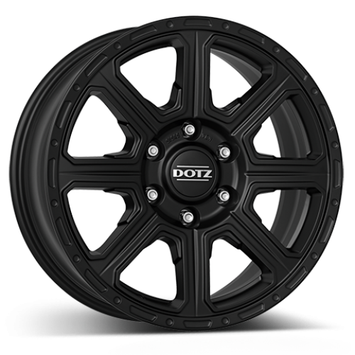 DOTZ 4X4 Kalahari black 8x18, 5x120, ET 30, 72,6