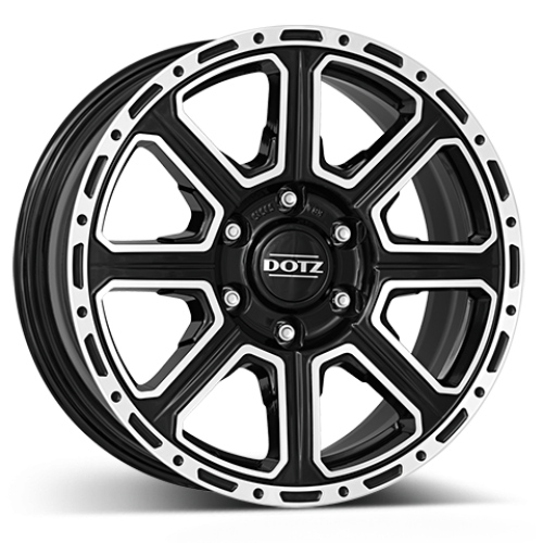 DOTZ 4X4 Kalahari dark 8x17, 6x139,7, ET 30, 93,1 DOTZ 4X4 Kalahari dark 8x17, 6x139,7, ET 30, 93,1