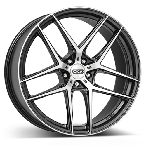 DOTZ LagunaSeca dark 10x21, 5x112, ET 40, 70,1 DOTZ LagunaSeca dark 10x21, 5x112, ET 40, 70,1