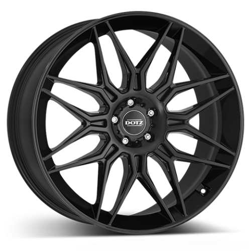 DOTZ LongBeach black 9x20, 5x112, ET 43, 70,1