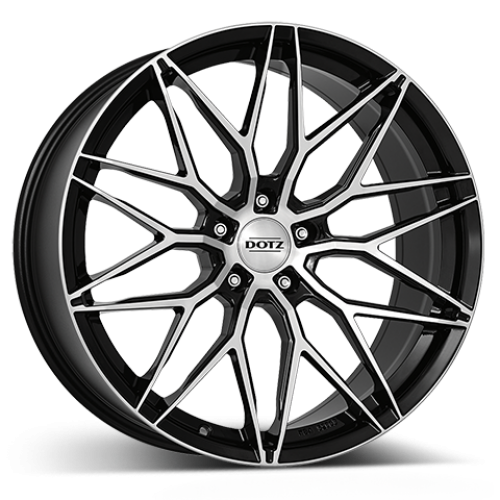 DOTZ Suzuka dark 8x18, 5x108, ET 45, 70,1 DOTZ Suzuka dark 8x18, 5x108, ET 45, 70,1