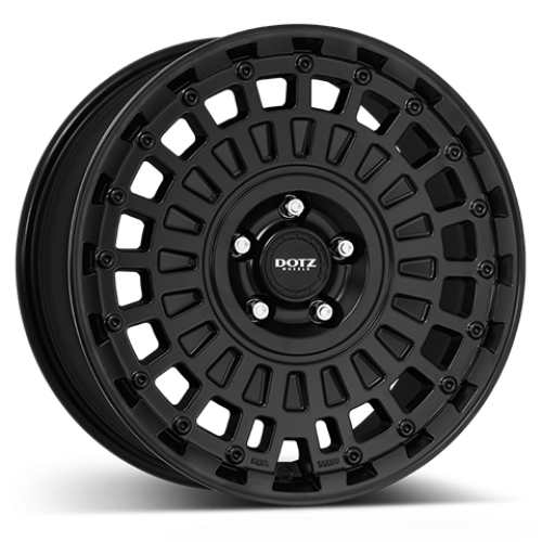 DOTZ 4X4 Talara black 8x18, 5x118, ET 50, 71,1