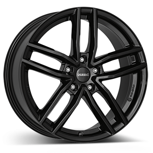 DEZENT TR black 7.5x18, 5x112, ET 45,5, 66,6
