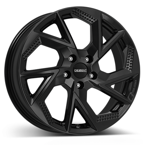 DEZENT AP black 7x17, 5x100, ET 51, 57,1