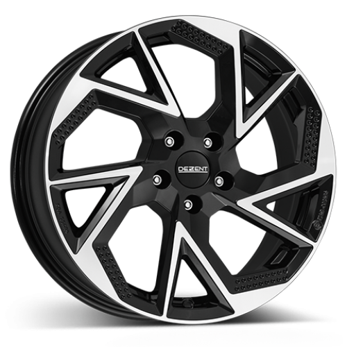 DEZENT AP dark 6.5x16, 4x100, ET 37, 60,1