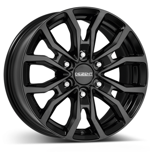 DEZENT KC black 6.5x17, 6x120, ET 50, 74,6