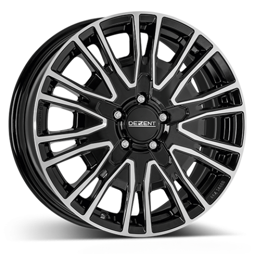 DEZENT KE dark 7x17, 5x160, ET 55, 65,1