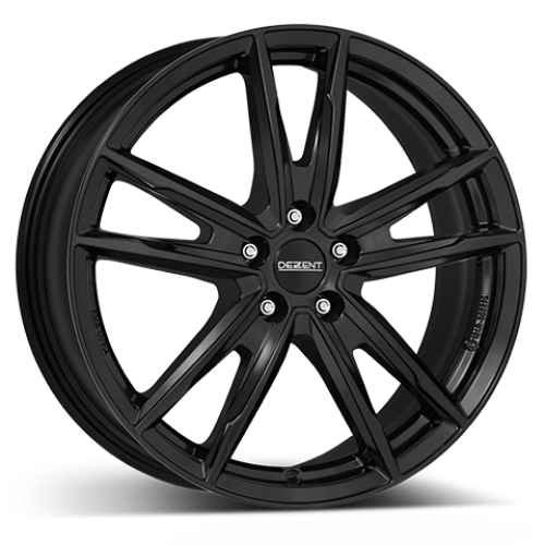 DEZENT KF black 7x17, 5x110, ET 37, 65,1