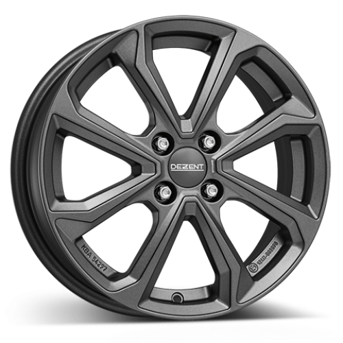 DEZENT KT graphite 6x15, 4x100, ET 46, 54,1 DEZENT KT graphite 6x15, 4x100, ET 46, 54,1