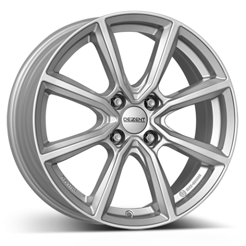 DEZENT TN silver 6x16, 4x100, ET 45, 54,1
