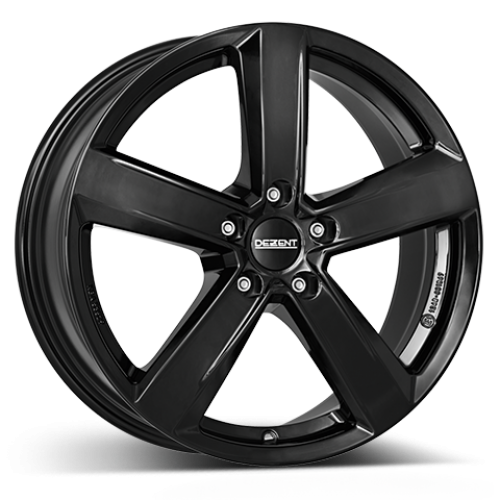 DEZENT TU black 7.5x17, 5x112, ET 52, 66,6