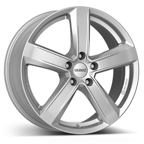 DEZENT TU silver 7.5x17, 5x112, ET 35, 70,1