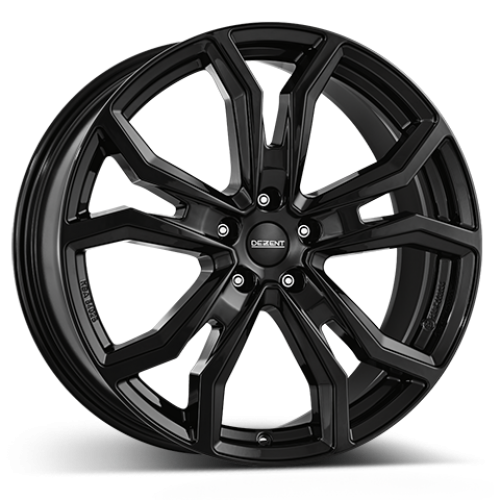 DEZENT TV black 8.5x18, 5x114,3, ET 40, 64,1