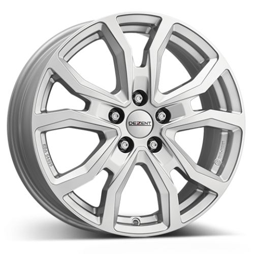 DEZENT TV silver 7x17, 5x112, ET 51, 66,6