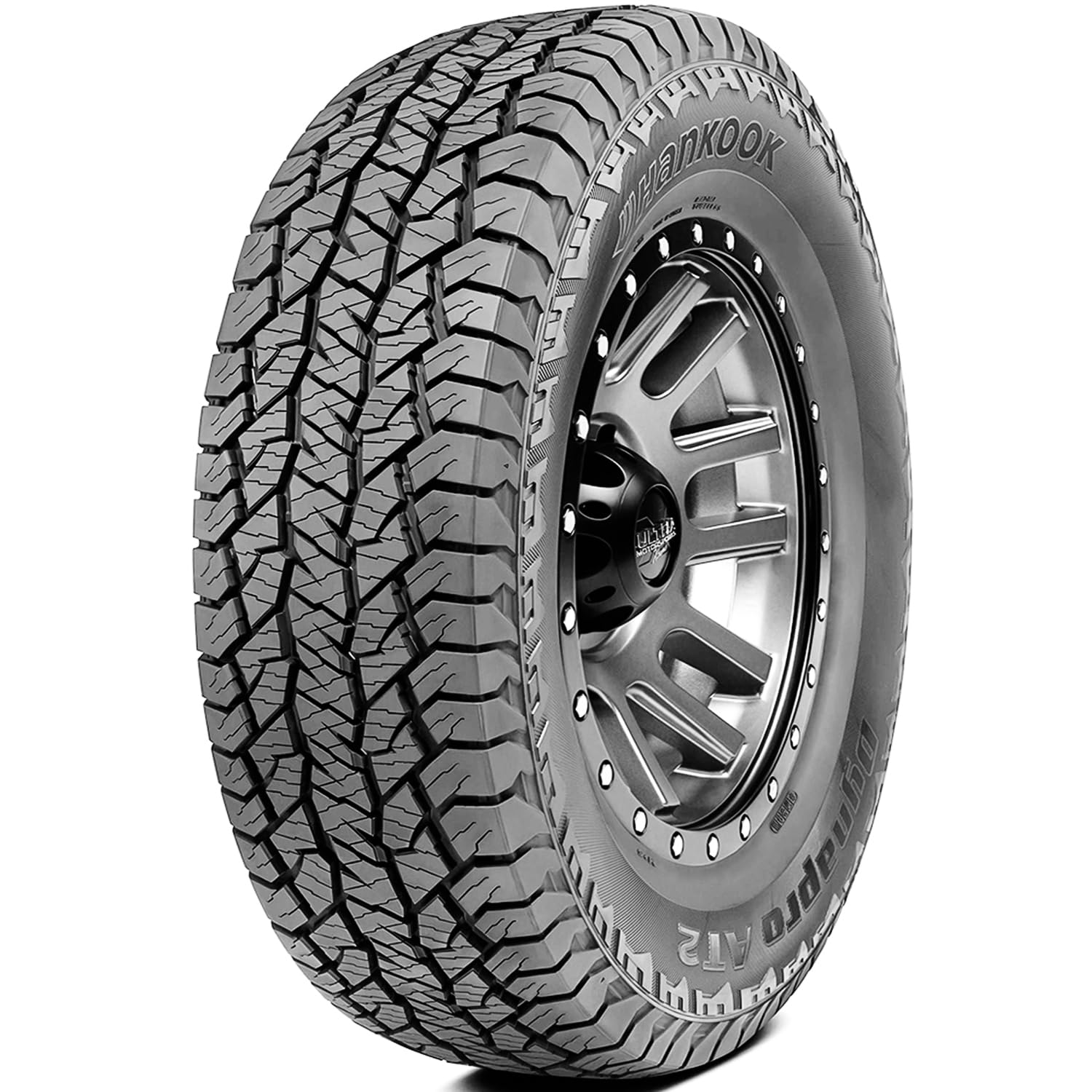Hankook Dynapro AT2 RF11 ( LT225/75 R16 115/112S 10PR, s ochrannou ráfku (MFS) SBL )